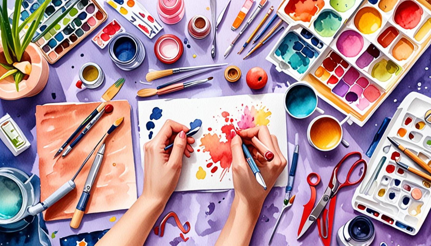 Hands on Deck: Therapeutic Benefits of Crafting in Modern Routines
