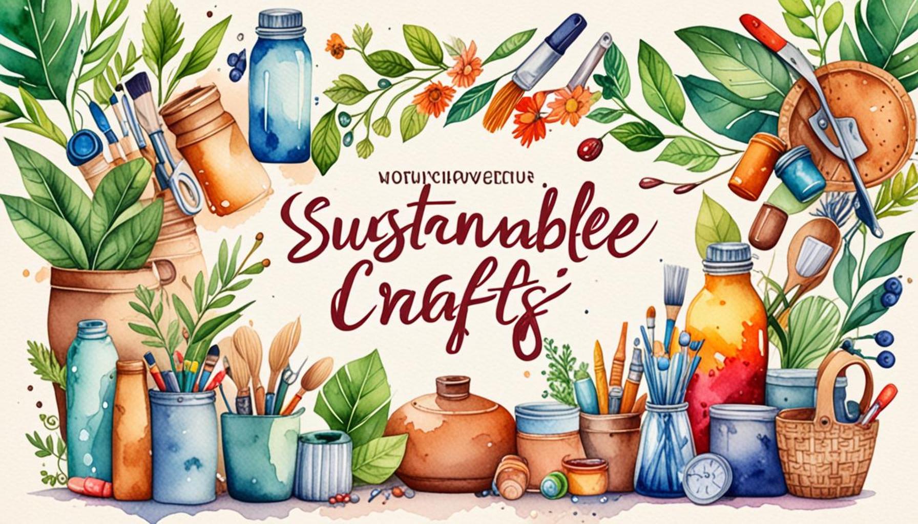 Sustainable Craftsmanship: Creating Eco-Friendly and Conscious Products for Everyday Life