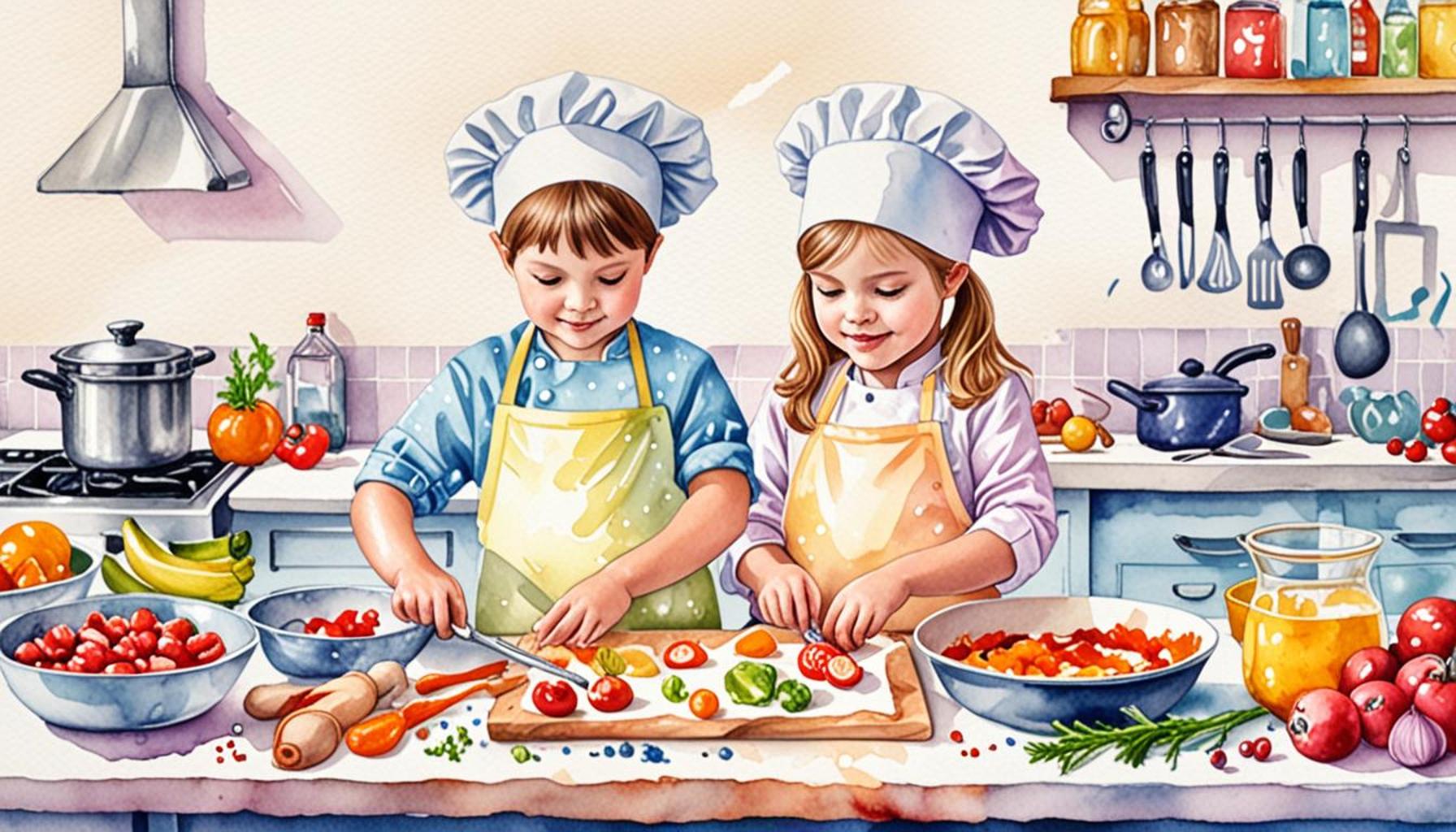 Cooking with Children: Creativity in the Kitchen to Start Little Chefs